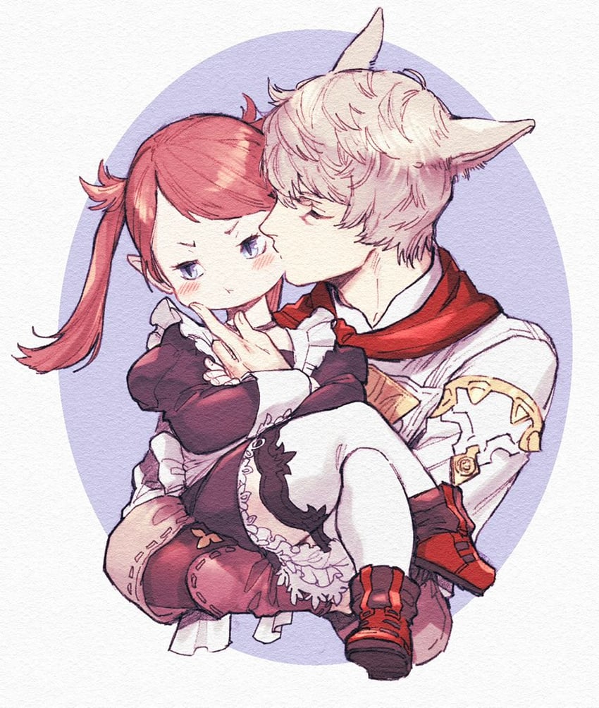 melkoko melko and h'mhasi tia (final fantasy and 1 more) drawn by neji_vuldarak