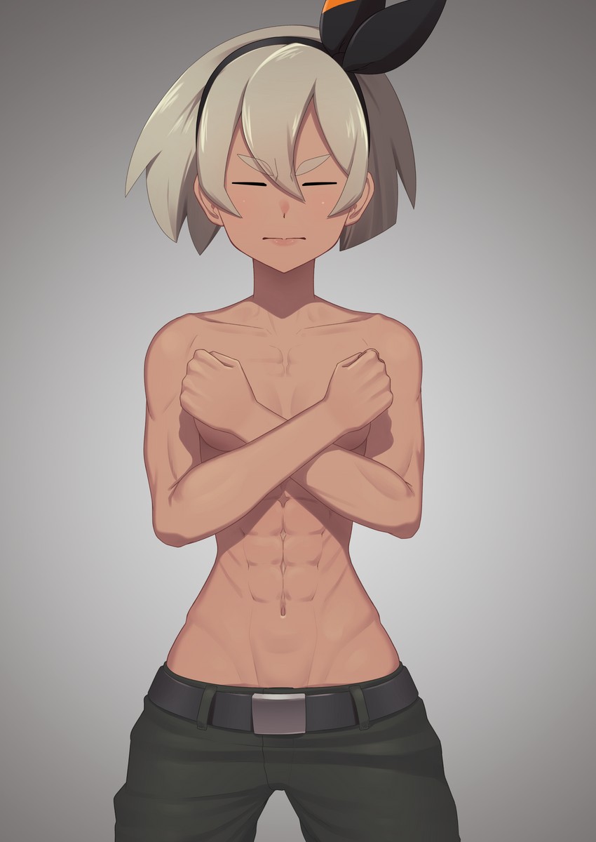 bea and brock (pokemon and 1 more) drawn by putcher