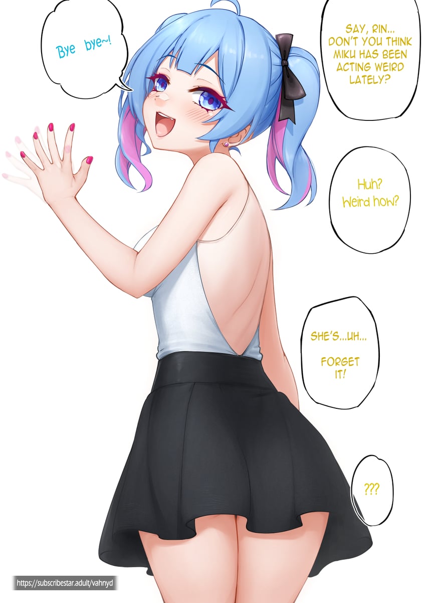 hatsune miku (vocaloid and 1 more) drawn by vahn_yourdoom