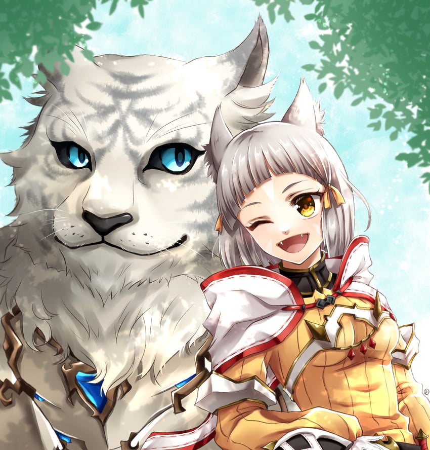 nia and dromarch (xenoblade chronicles and 1 more) drawn by jasumin_cha