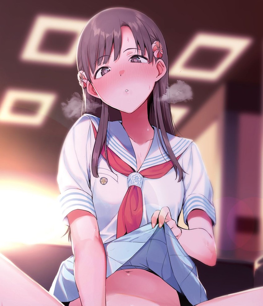 kobayakawa sae (idolmaster and 2 more) drawn by amano_don