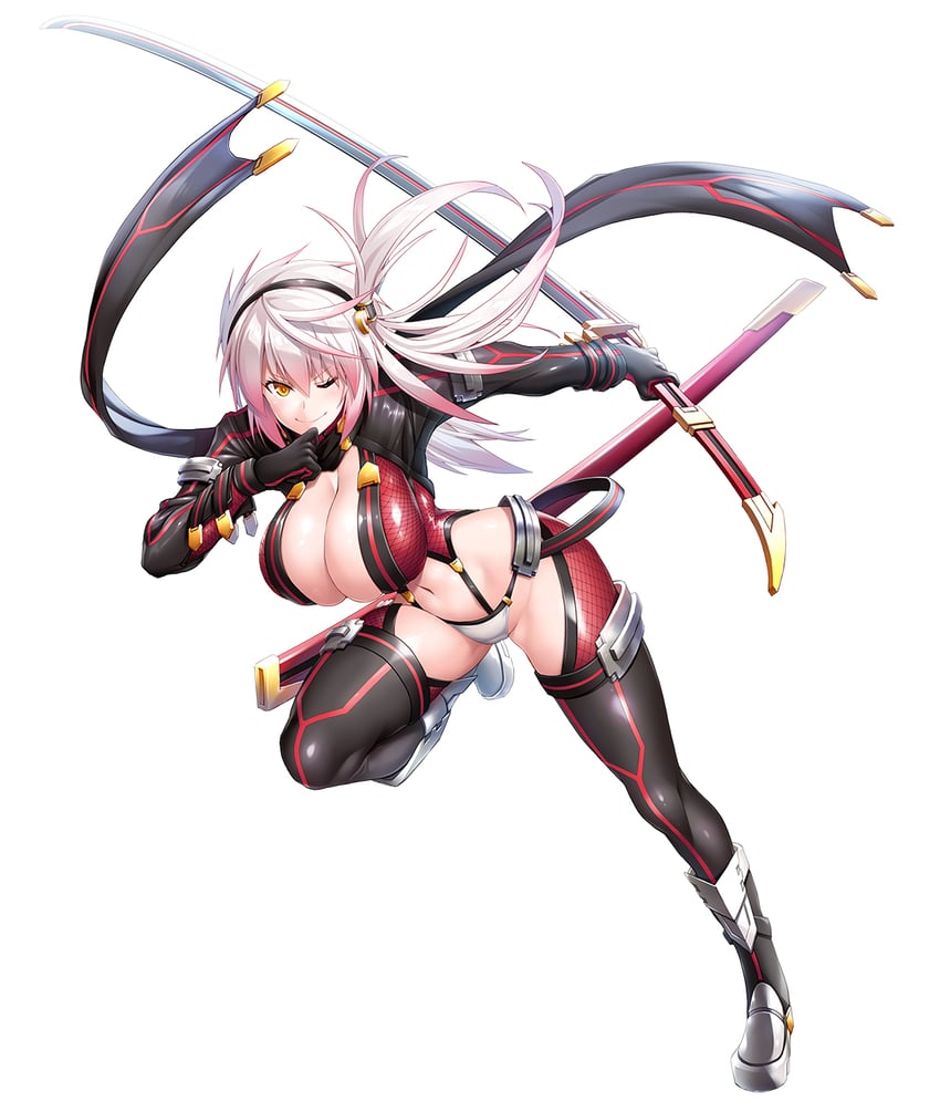 fuuma aki (taimanin and 1 more) drawn by asahi_(fullmetal_madness)
