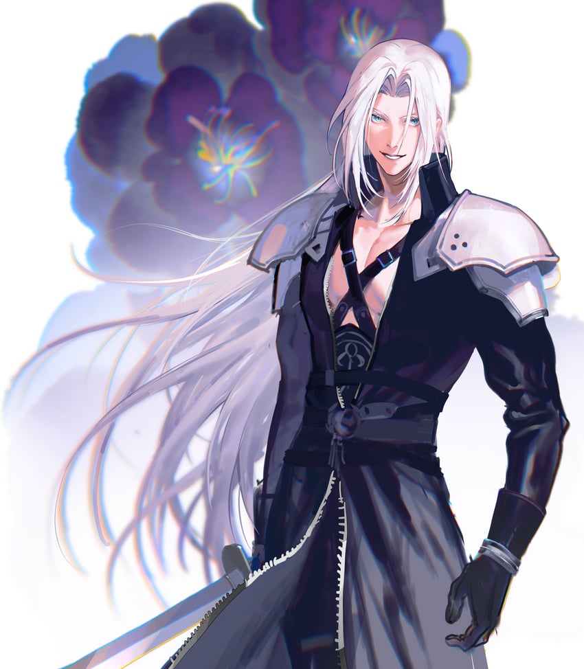 sephiroth (final fantasy and 2 more) drawn by xianyu314