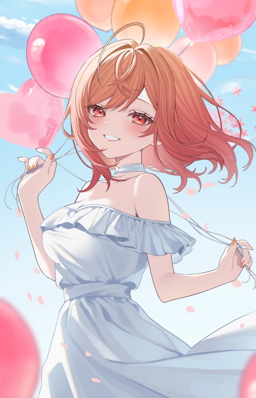 ichijou ririka (hololive and 1 more) drawn by mui_maru