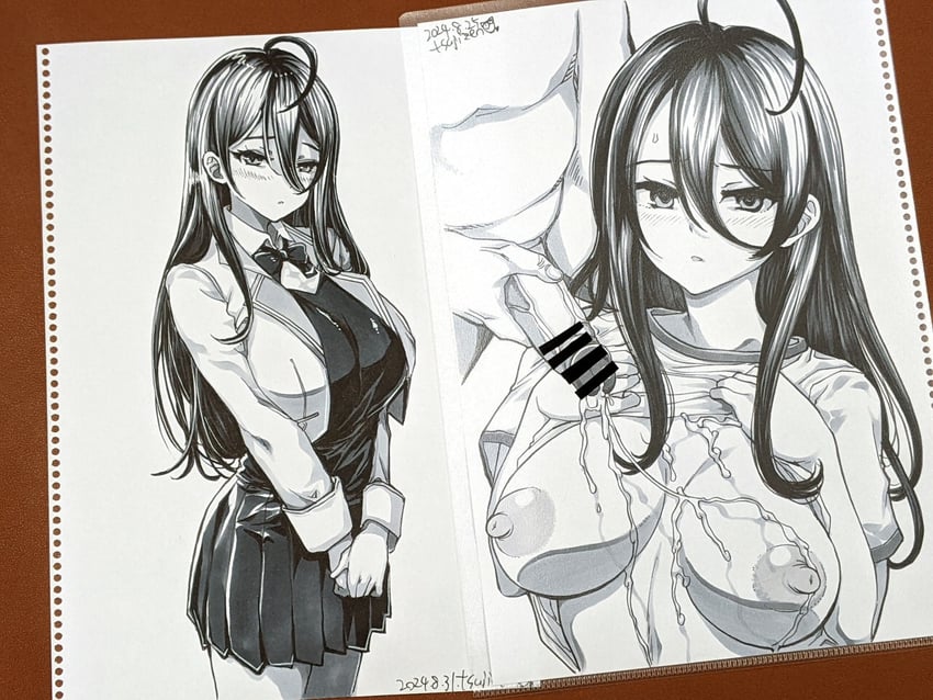kimishima ayano (tokidoki bosotto roshia-go de dereru tonari no alya-san) drawn by tsujizen