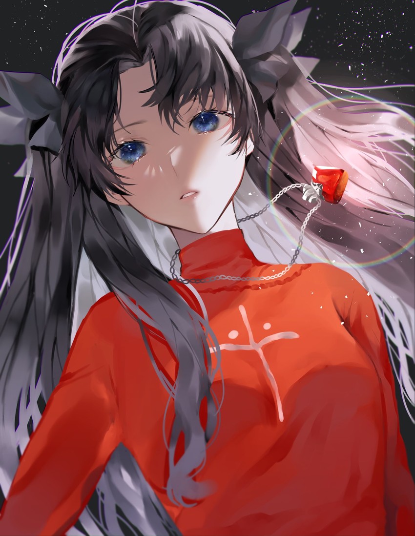 tohsaka rin (fate and 1 more) drawn by shimatori_(sanyyyy)