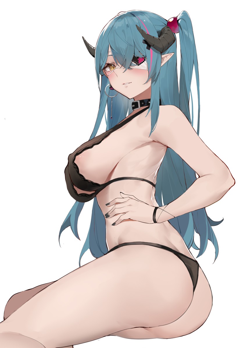 karon (nijisanji and 2 more) drawn by alios_arvin