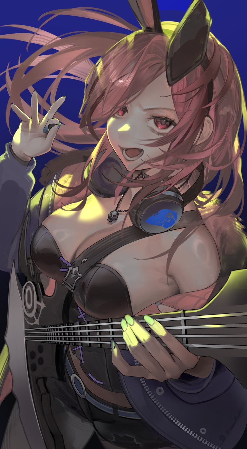 mori calliope (hololive and 1 more) drawn by kouhiipan