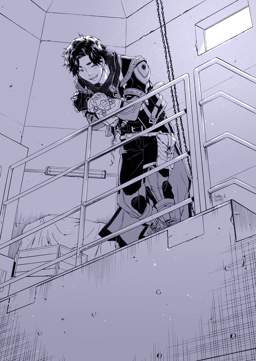 fudou leo (garo and 1 more) drawn by inagi