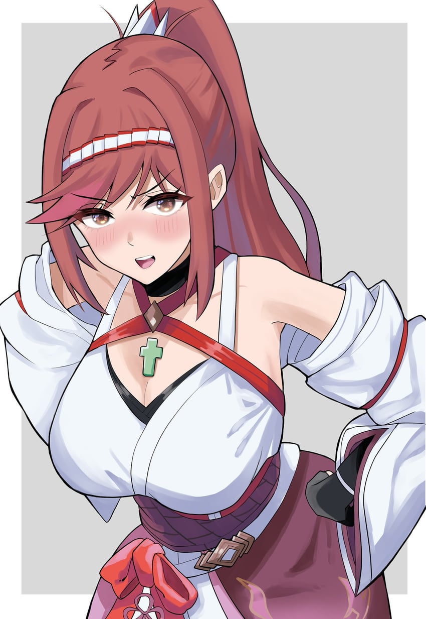 glimmer (xenoblade chronicles and 2 more) drawn by yamame_012