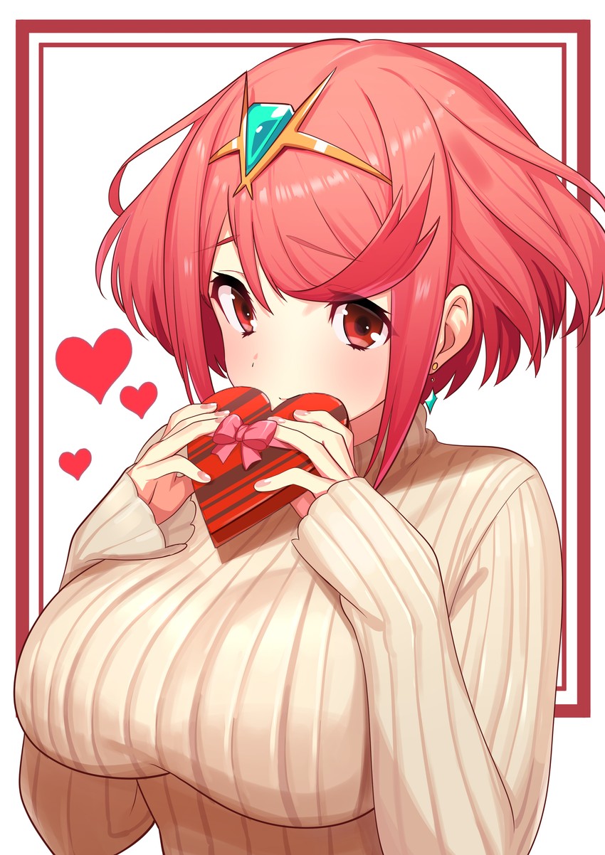 pyra (xenoblade chronicles and 1 more) drawn by green322