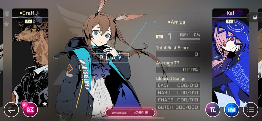 amiya and kaf (arknights and 3 more) drawn by 10hu8