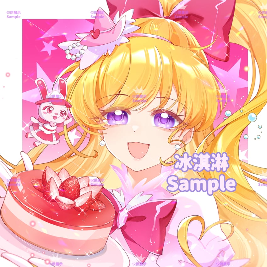 asahina mirai and cure miracle (precure and 1 more)