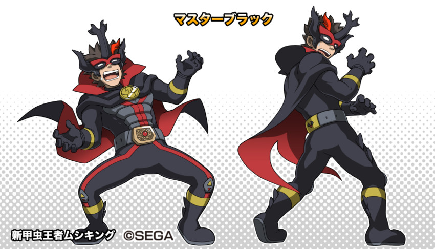 master black (mushiking and 1 more) drawn by shirataki