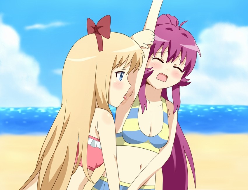 toshinou kyouko and sugiura ayano (yuruyuri) drawn by shippo_(shishizaru)