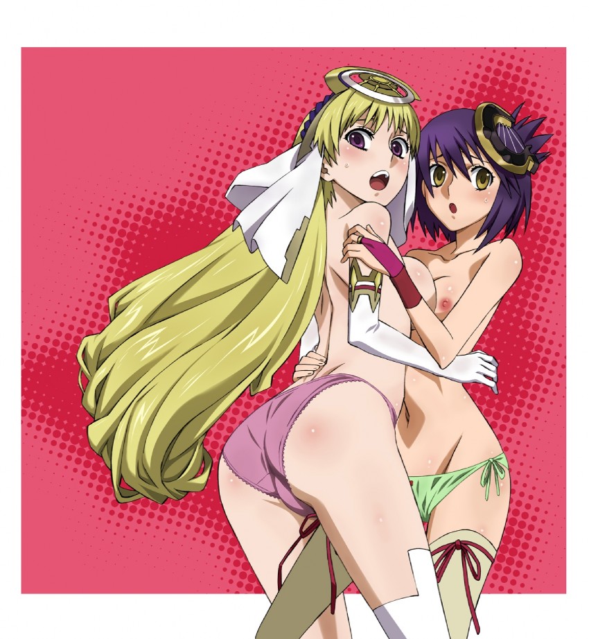 chroche latel pastalie and luca truelywaath (ar tonelico and 1 more) drawn by mokke_(mokke99)