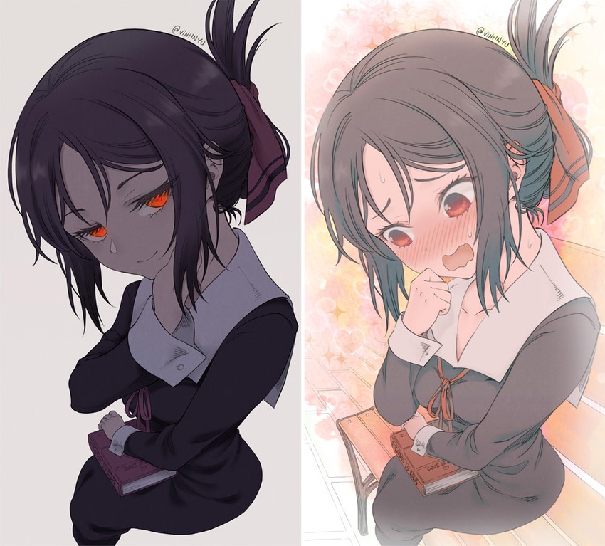 shinomiya kaguya (kaguya-sama wa kokurasetai ~tensai-tachi no renai zunousen~) drawn by vinhnyu