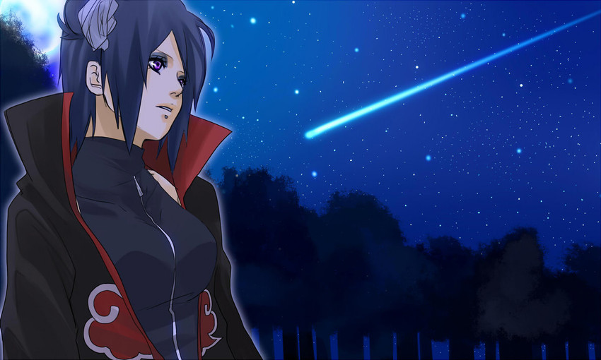 konan (naruto and 1 more) drawn by sorane