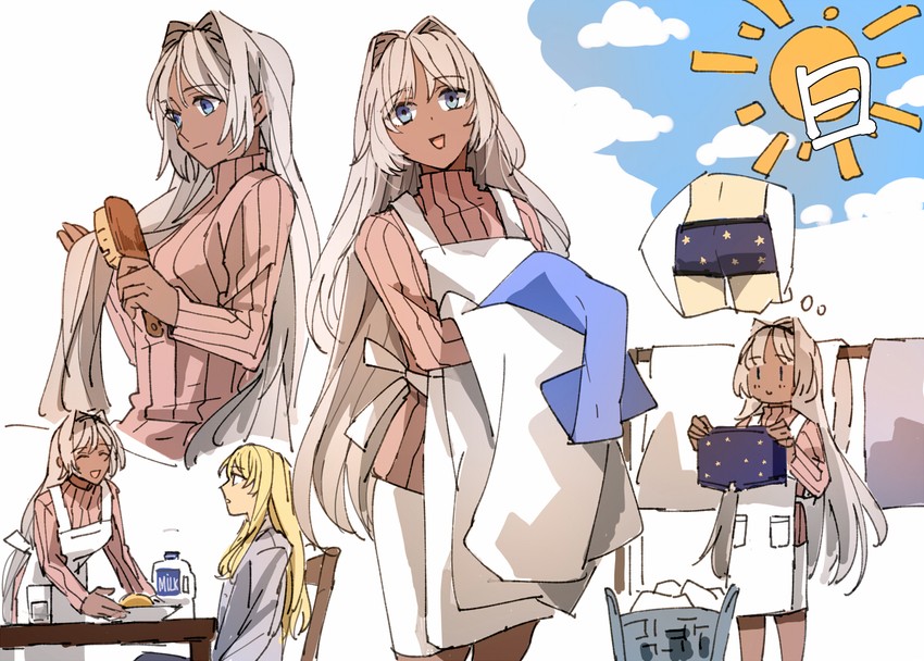 caenis and kirschtaria wodime (fate and 1 more) drawn by tsengyun