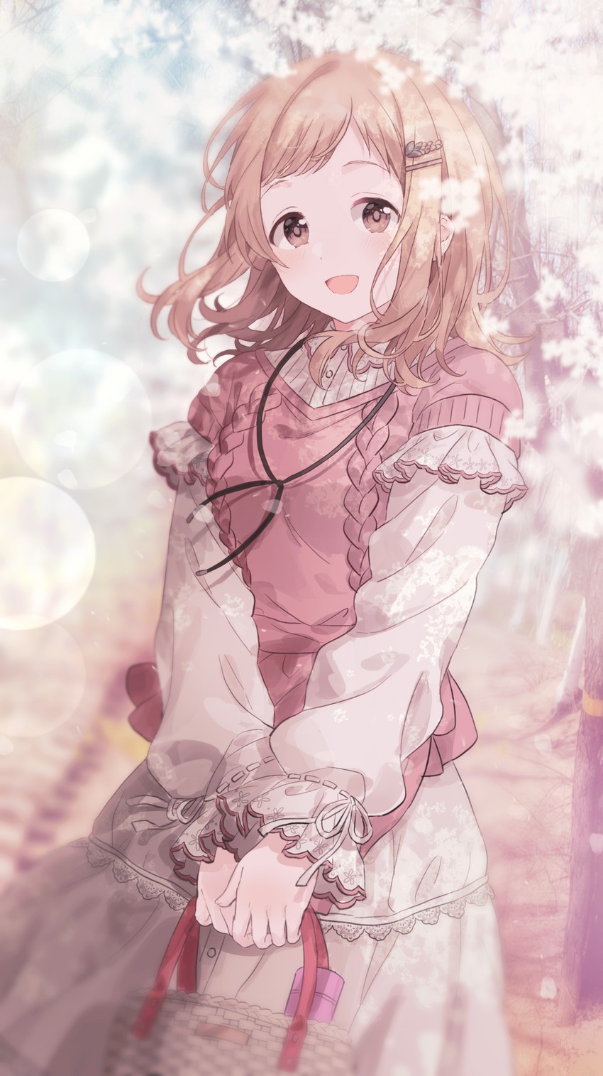 sakuragi mano (idolmaster and 1 more) drawn by migolu