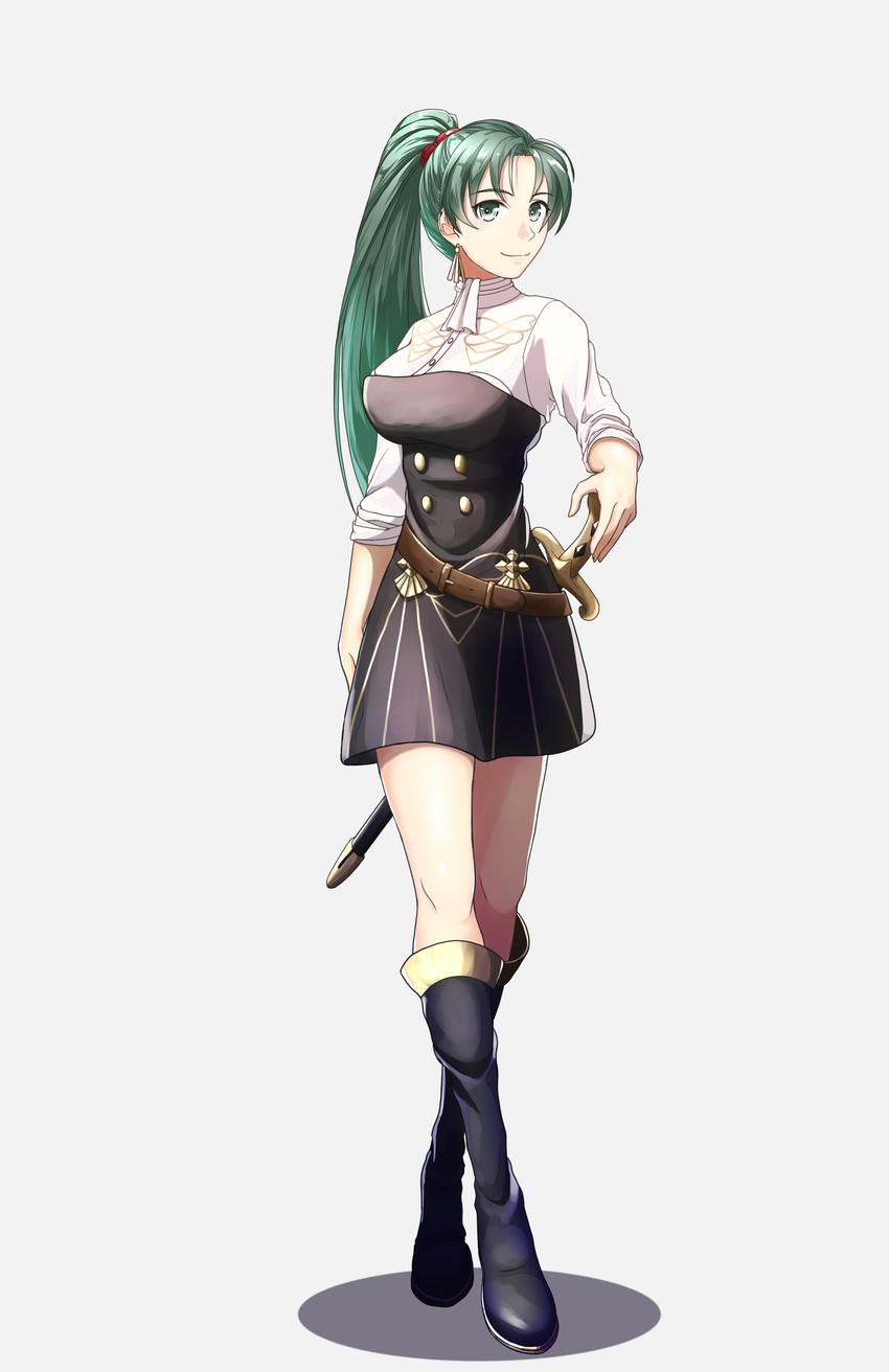 lyn (fire emblem and 2 more) drawn by sukkirito_(rangusan)