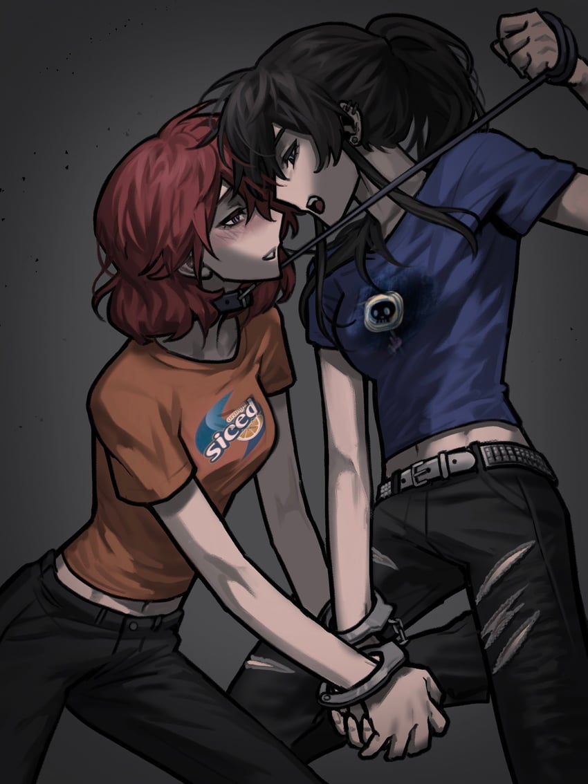 nicole and ari (class of 09) drawn by bugs_bug_me