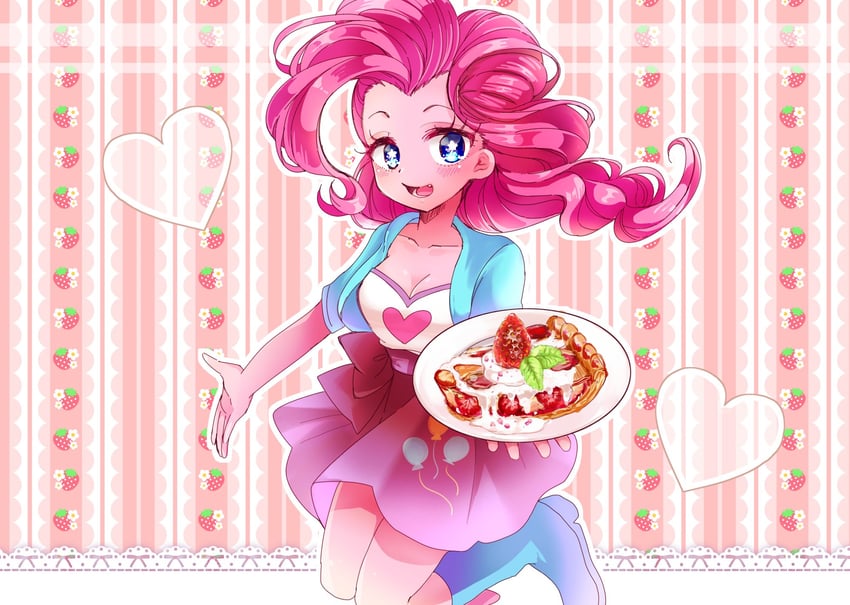 pinkie pie (my little pony and 2 more) drawn by torio_(tumasakisamui)