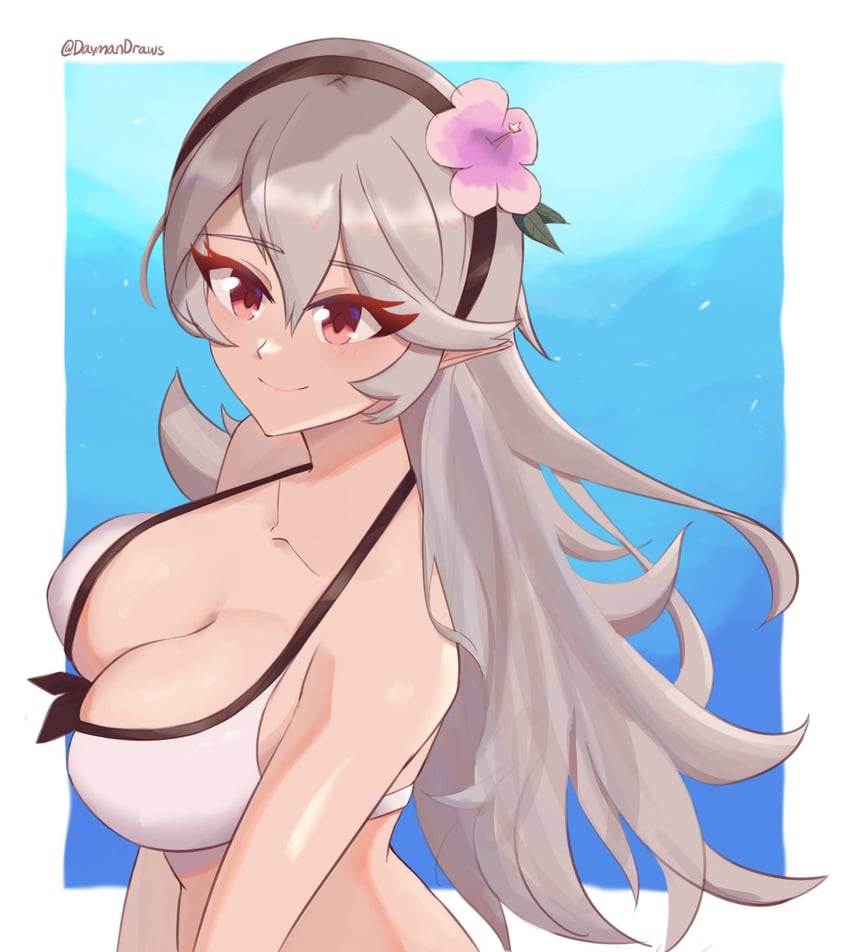 female corrin (fire emblem and 2 more) drawn by daymandraws