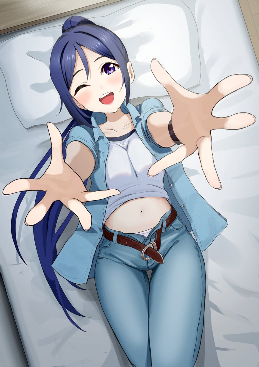 matsuura kanan (love live! and 1 more) drawn by taachika
