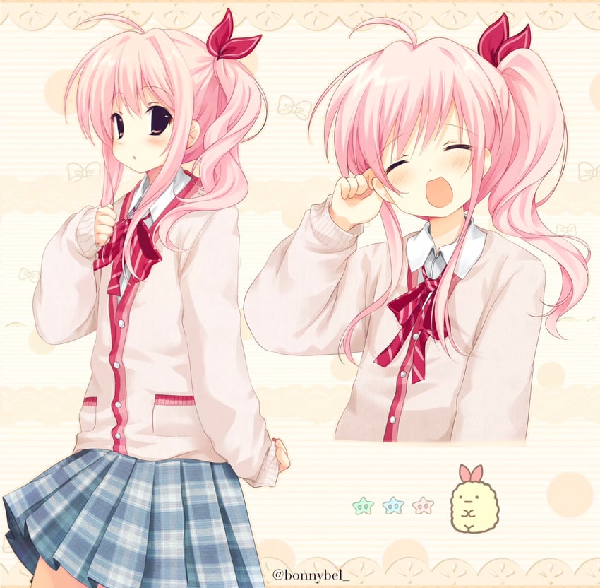 akiyama mizuki and ebifurai no shippo (project sekai and 1 more) drawn by jelly_(bonnybel)