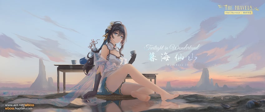 ruan mei (honkai and 1 more) drawn by wboss