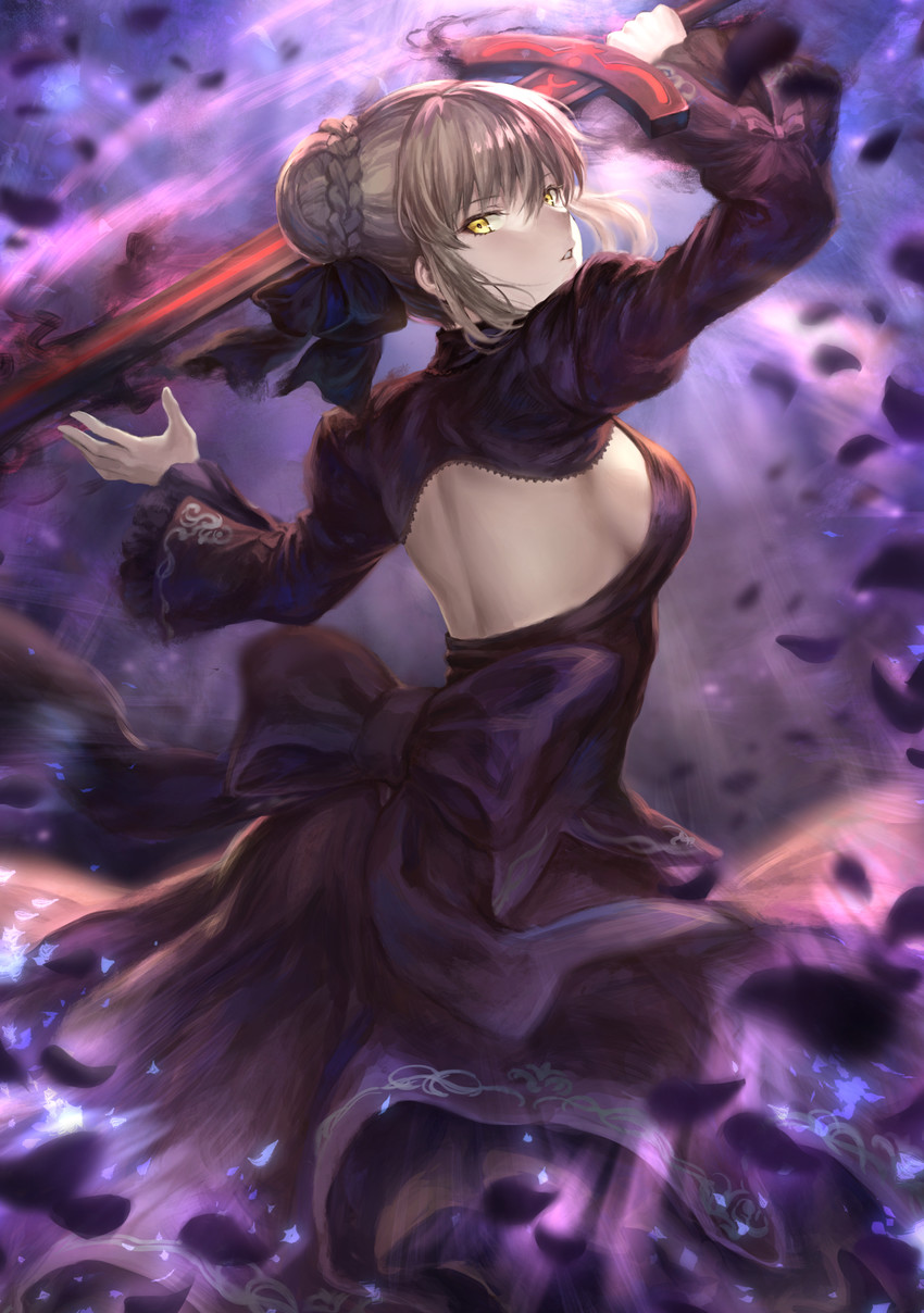 artoria pendragon and saber alter (fate and 2 more) drawn by mashutarou_(neko_no_oyashiro)