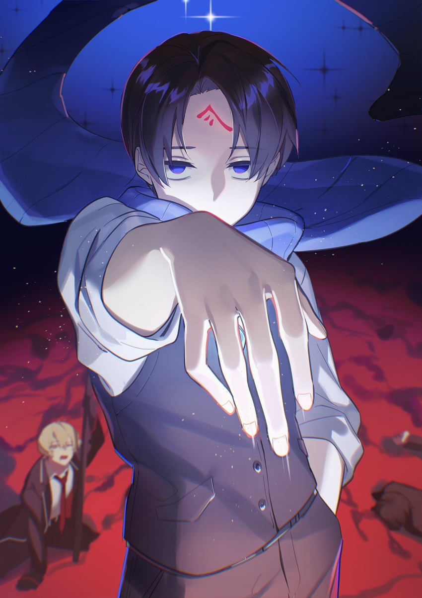 sinclair and demian (project moon and 1 more) drawn by kissousan