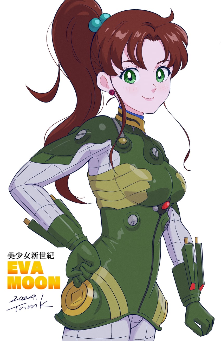 makinami mari illustrious and kino makoto (neon genesis evangelion and 3 more) drawn by tsunemoku