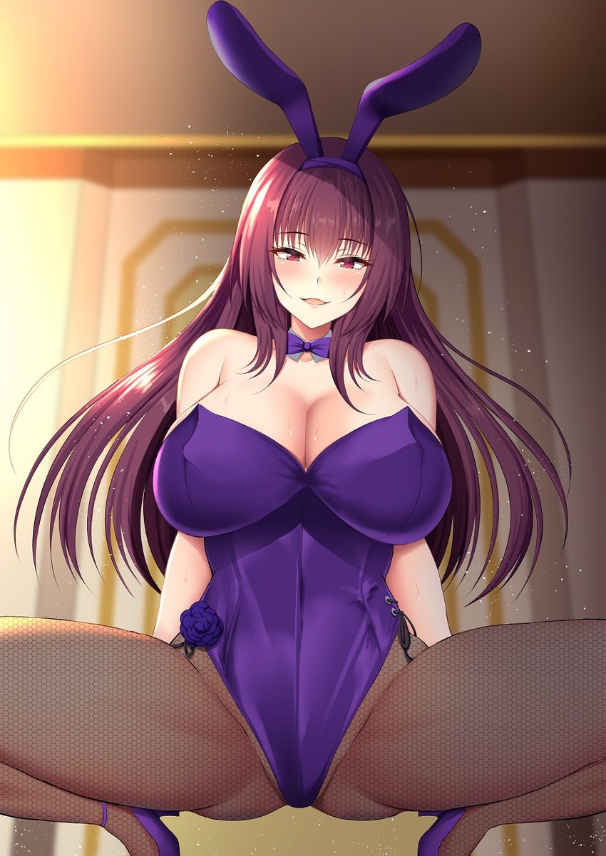 scathach (fate and 1 more) drawn by kisaragi_nana