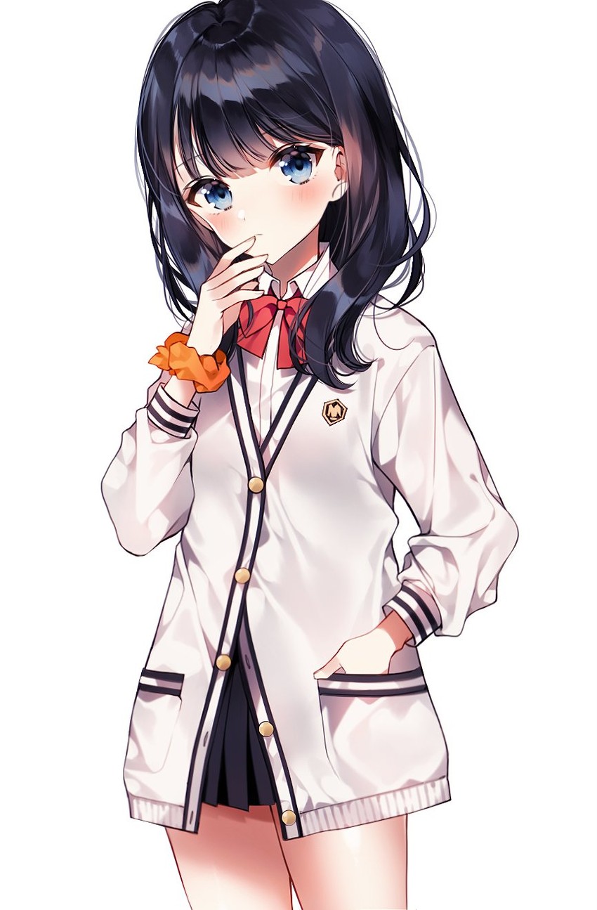takarada rikka (gridman universe and 1 more) drawn by weri