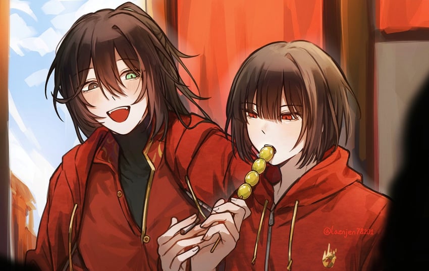 hong lu and ryoshu (project moon and 1 more) drawn by laenjen78201