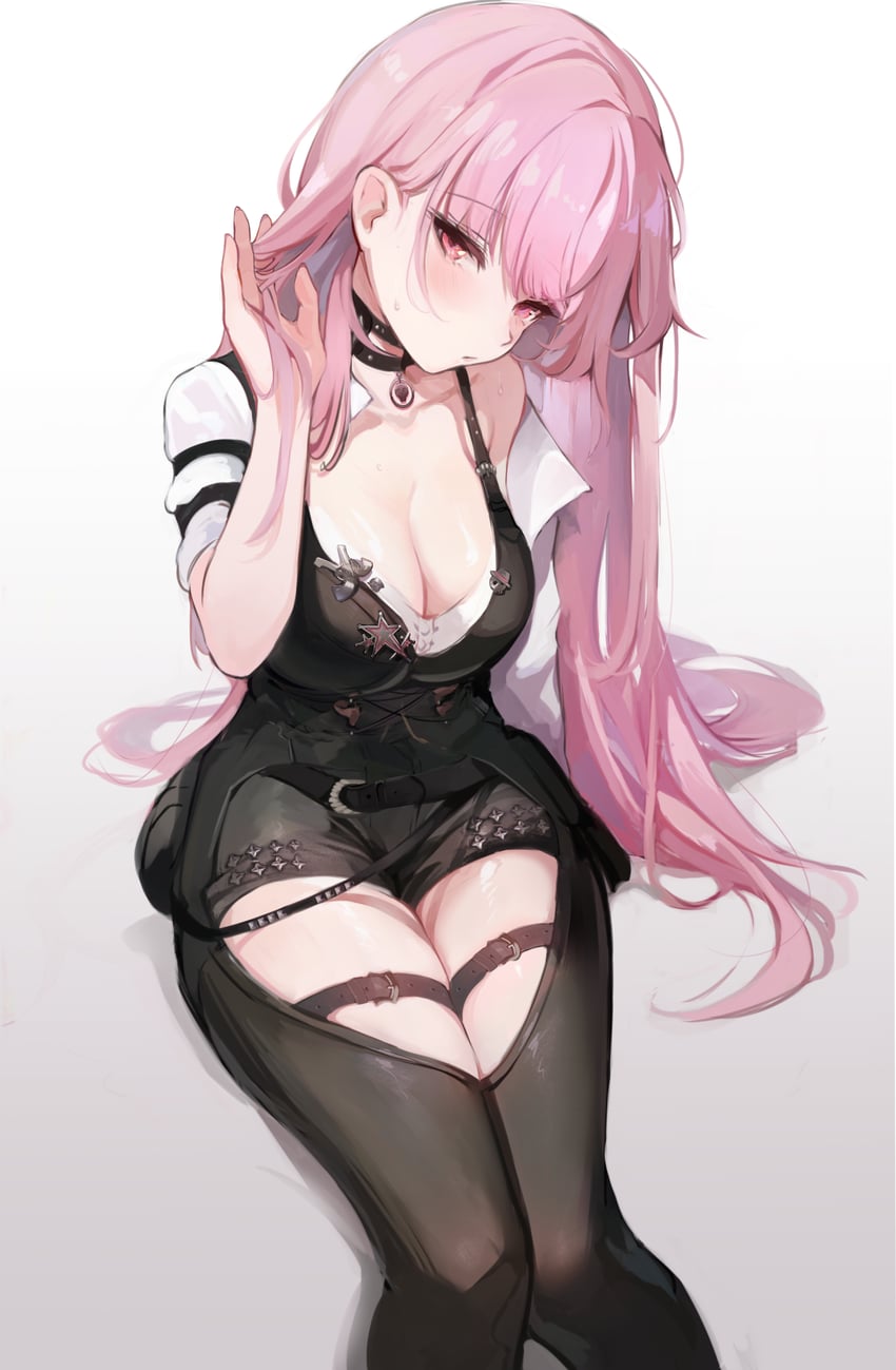 mori calliope (hololive and 1 more) drawn by koahri