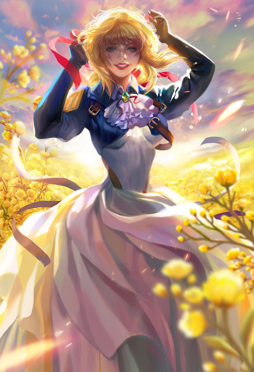 violet evergarden (violet evergarden) drawn by fan_yang_(jiuge)