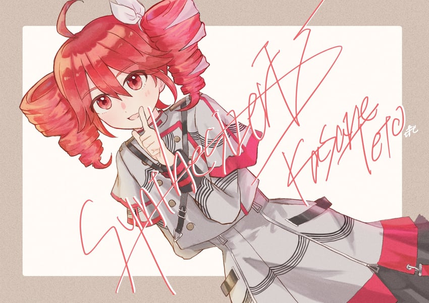 kasane teto (utau and 1 more) drawn by posde_(mu)