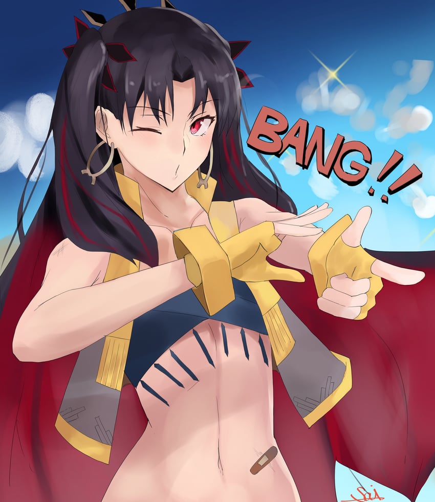 ishtar and space ishtar (fate and 1 more) drawn by s4ika