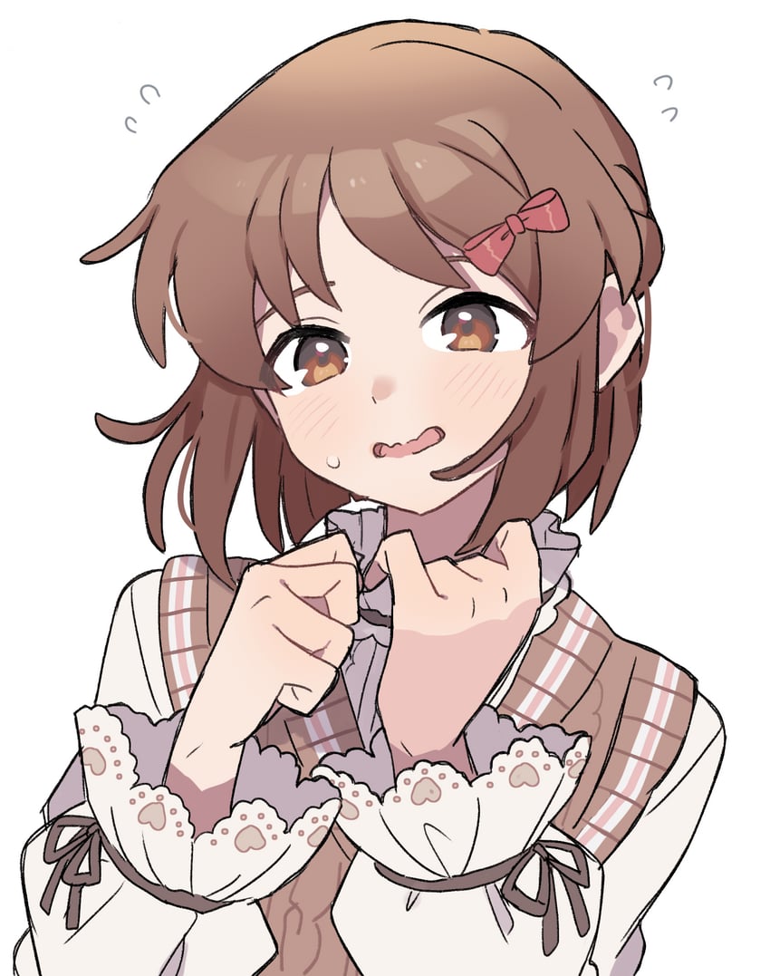 hagiwara yukiho (idolmaster and 2 more) drawn by pnt_0202