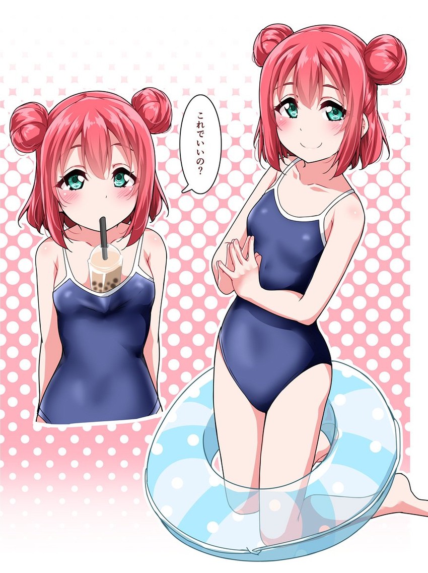 kurosawa ruby (love live! and 1 more) drawn by yopparai_oni