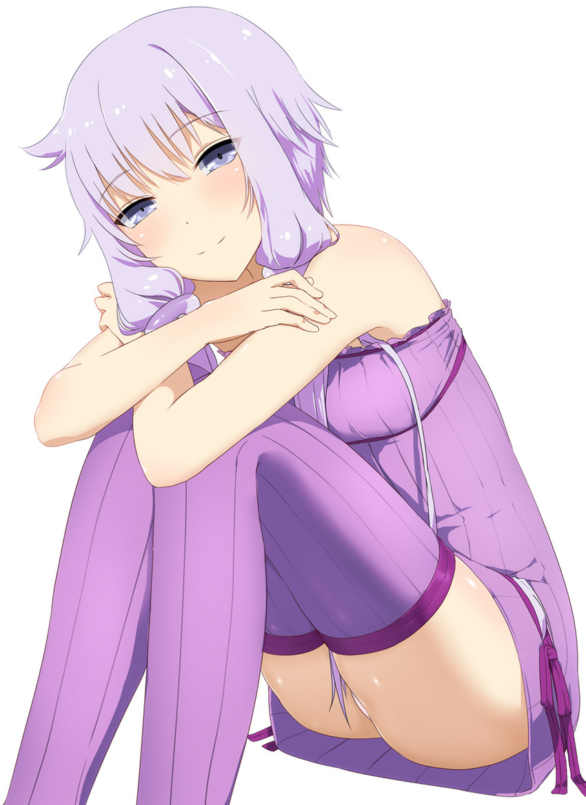 yuzuki yukari (vocaloid and 1 more) drawn by abmayo