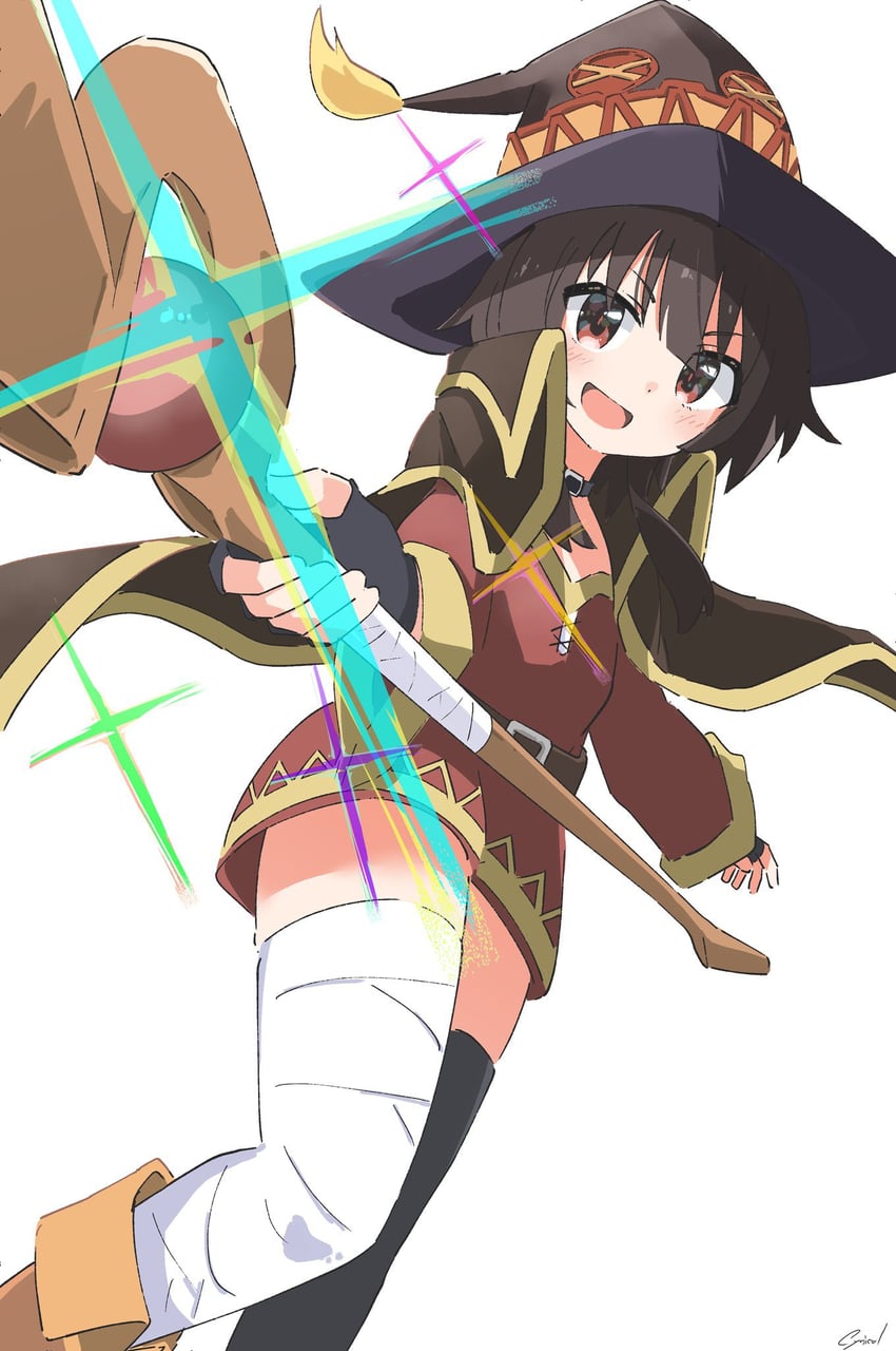 megumin (kono subarashii sekai ni shukufuku wo!) drawn by cynical_(llcbluckg_c004)