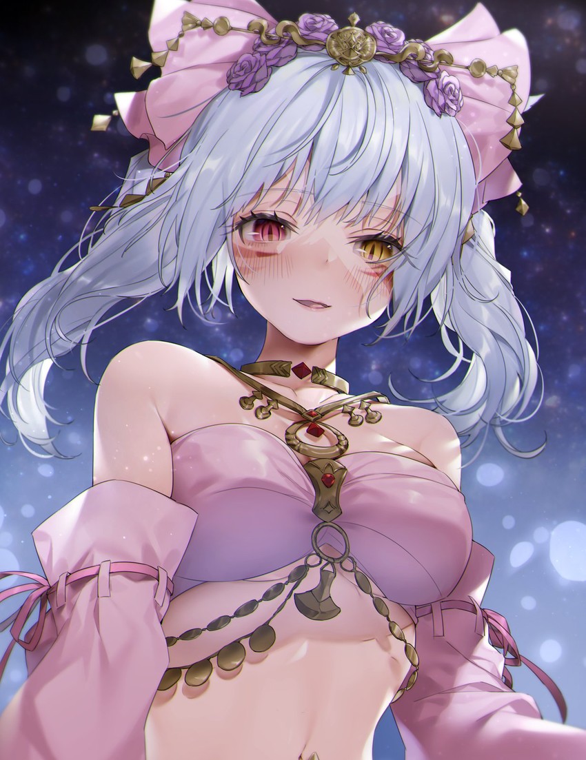 warrior of light and dancer (final fantasy and 1 more) drawn by yana_mori
