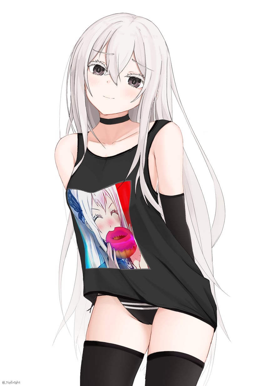 echidna (re:zero kara hajimeru isekai seikatsu) drawn by liteknight