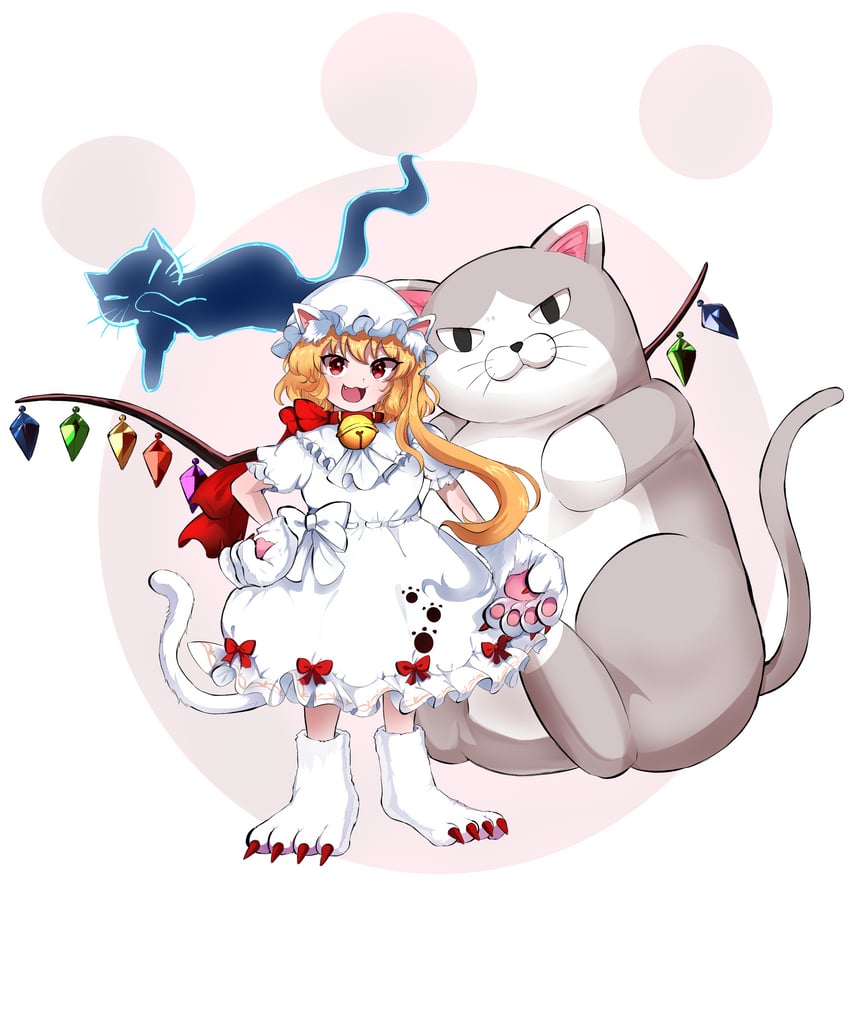 flandre scarlet (touhou and 1 more) drawn by ruto_(user_pjpz7328)