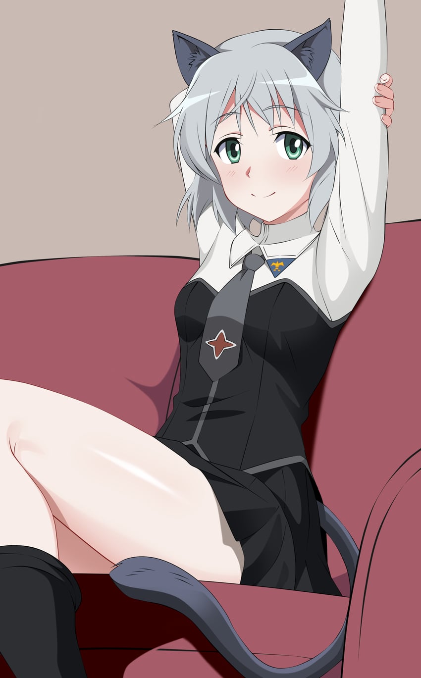 sanya v. litvyak (world witches series and 1 more) drawn by kiniro_tofu