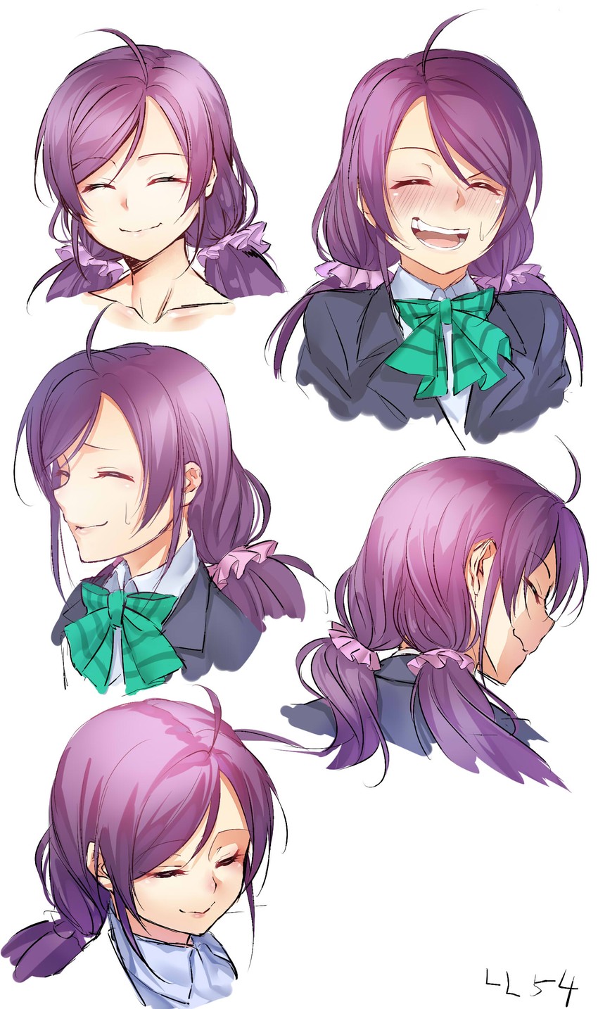 tojo nozomi (love live! and 1 more) drawn by sizuka_(takuma0)